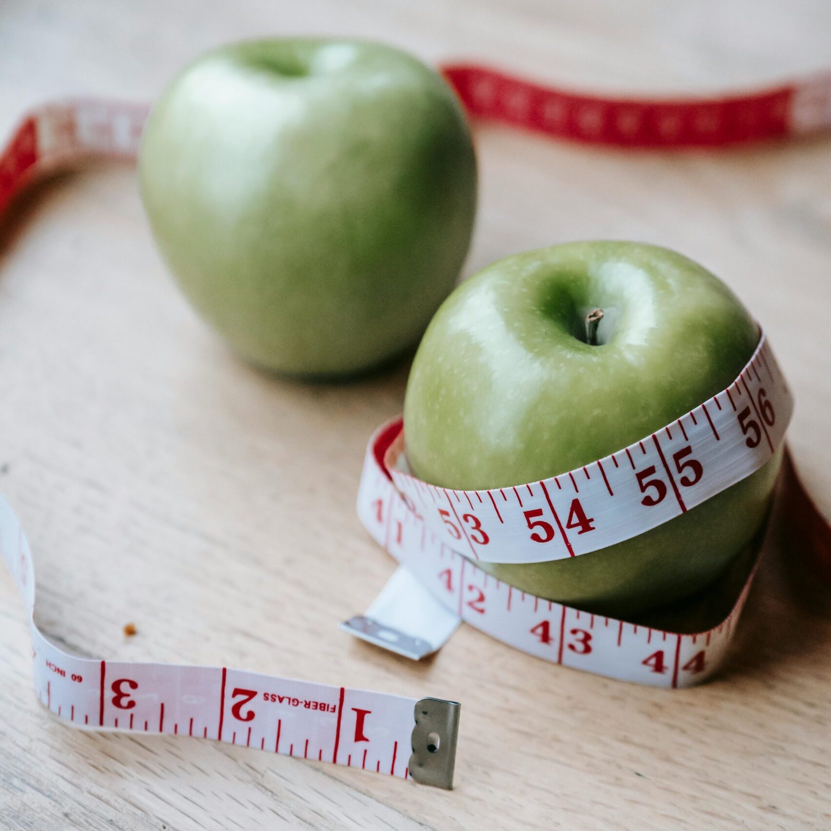 green apple tape measure